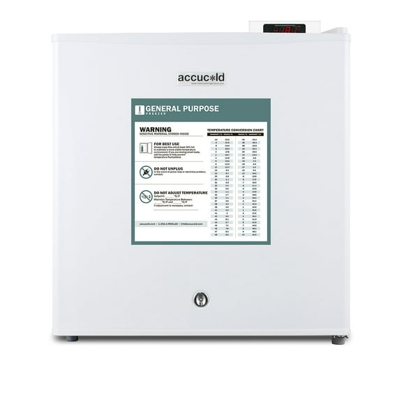 Compact general purpose all-freezer