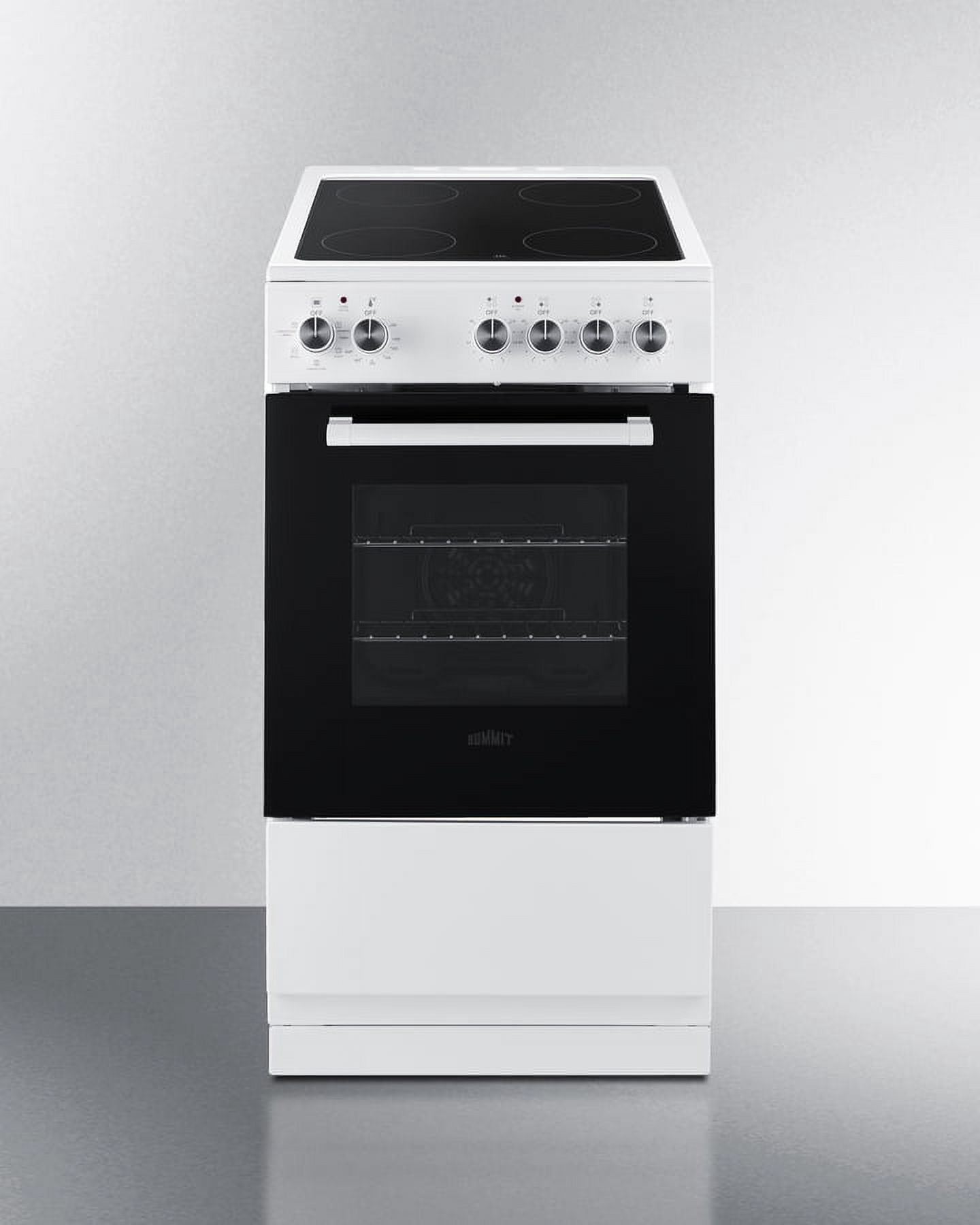 20" Wide Electric Smooth-Top Range