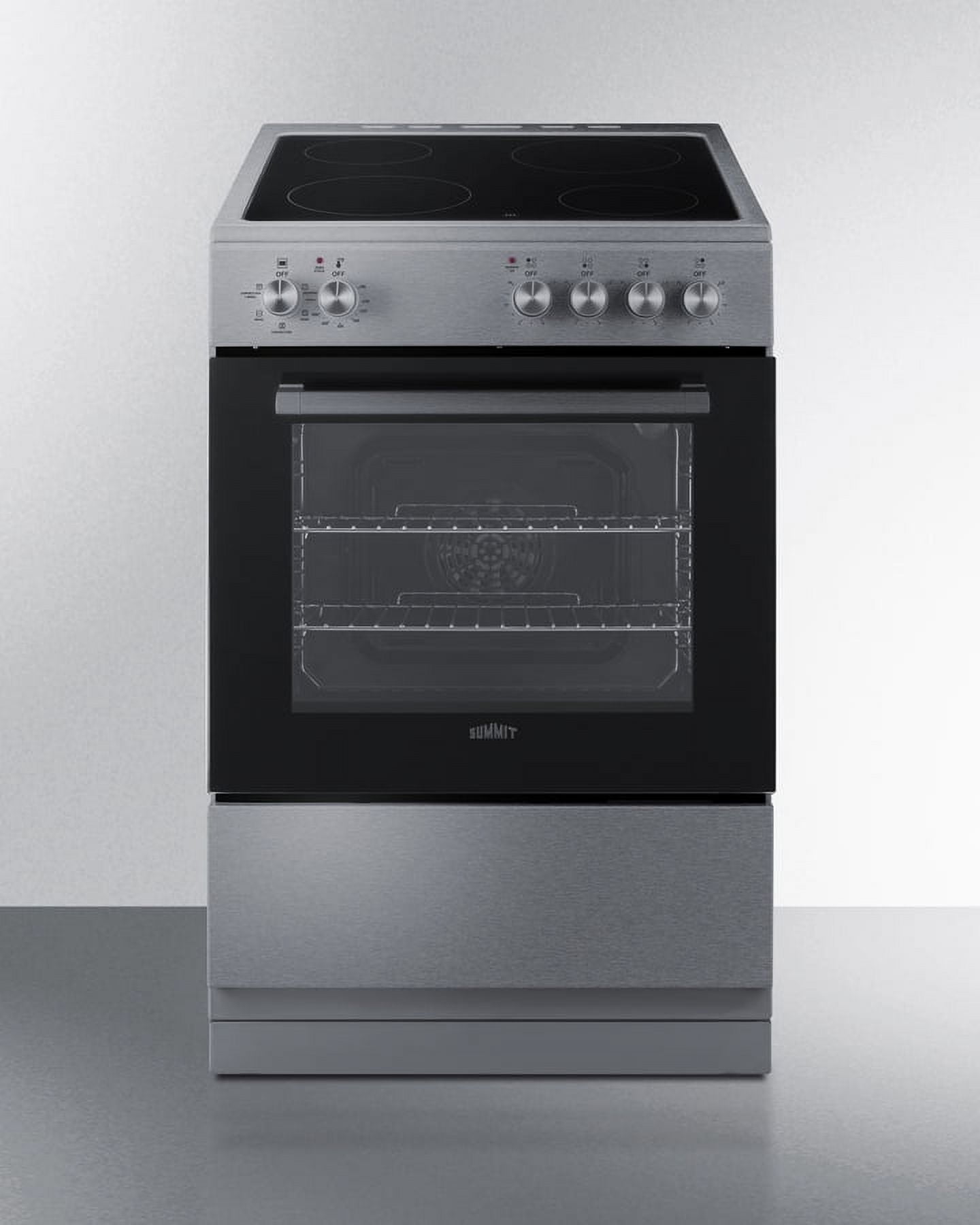 24" Wide Electric Smooth-Top Range