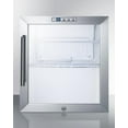 thumbnail image 1 of Summit Appliance SCR215LCSS 17 Commercially Approved Compact Beverage Center with 1.7 cu. ft. Capacity 2 Adjustable Chrome Shelves Automatic Defrost and Lock in Stainless Steel, 1 of 4