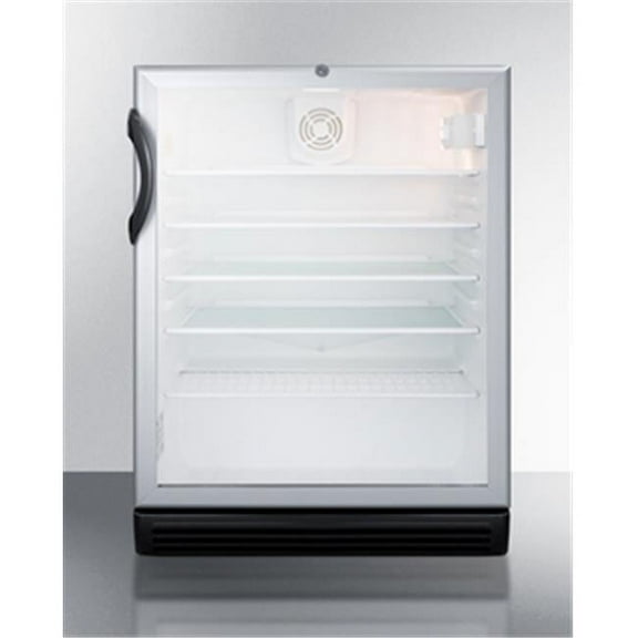 Summit SCR600BGLADA Freestanding Beverage Center - 5.5 Cu. Ft.