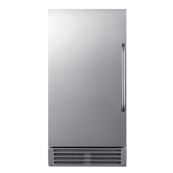Built-In 50 lb. Clear Icemaker, ADA Compliant, Stainless steel
