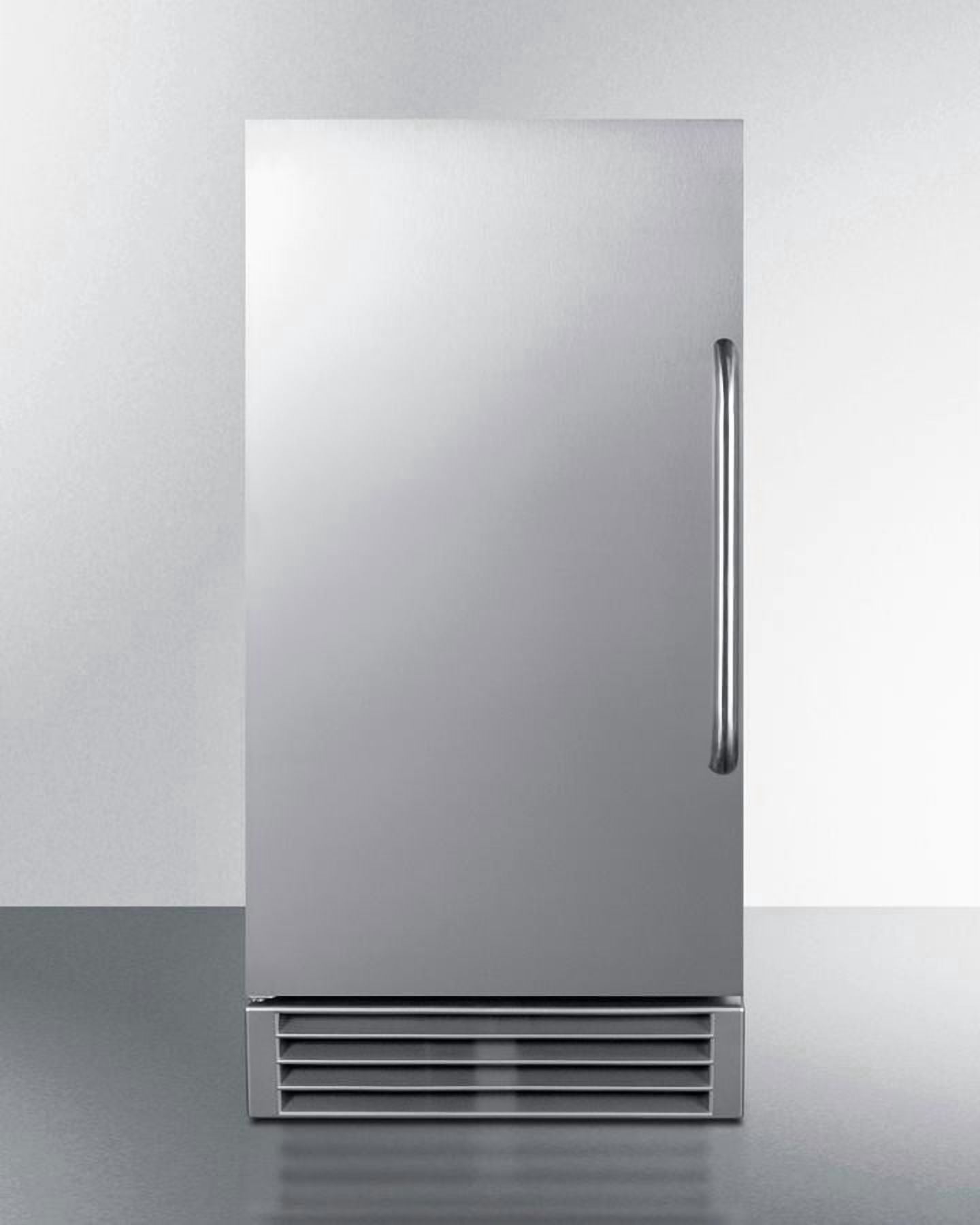 Built-In 50 lb. Clear Icemaker, ADA Compliant, Stainless steel