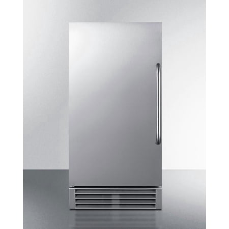 Built-In 50 lb. Clear Icemaker, ADA Compliant, Stainless steel