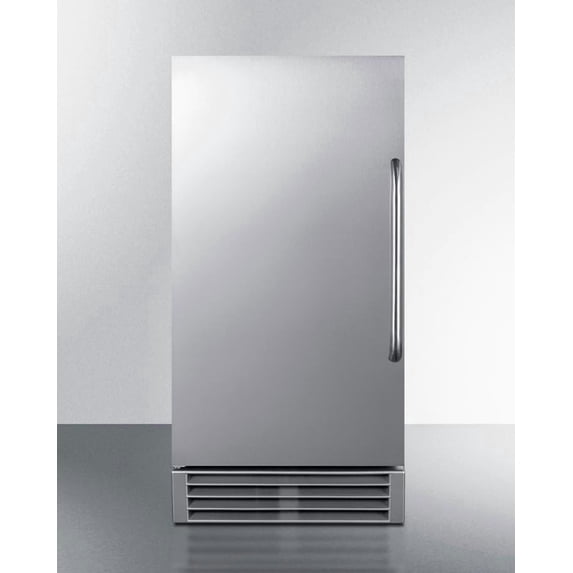 Built-In 50 lb. Clear Icemaker, ADA Compliant, Stainless steel