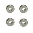 thumbnail image 1 of Summit Brand 5/8'' ID Double Split Shaft Collar Stainless Steel Lock Collar Clamp Set Screw 4PCS(5/8'', 4), 1 of 1