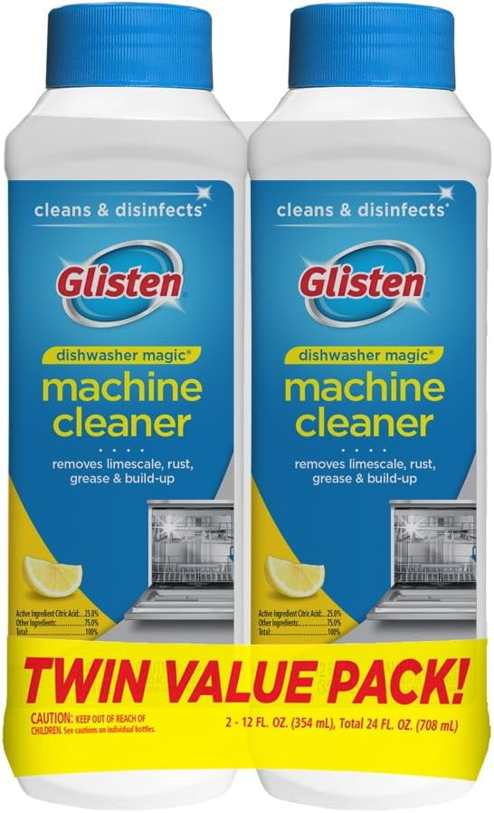 Summit Brands DM03NSS Glisten Dishwasher Magic Machine Cleaner and