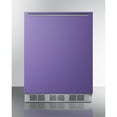 thumbnail image 1 of Summit Brf611whada 24 Inches Wide 5.1 Cu. Ft. Compact Refrigerator And Freezer Combo - Purple, 1 of 5