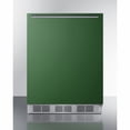 thumbnail image 1 of Summit Brf631bkada 24 Inches Wide 5.1 Cu. Ft. Compact Refrigerator And Freezer Combo - Green, 1 of 7