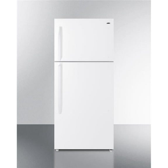 Summit CTR21W 30 in. Wide Top Freezer Refrigerator with Right Hand Door, White