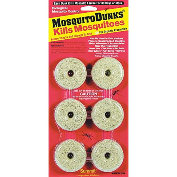Summit Chemical Company 110-12 Mosquito Dunks, 6 Count