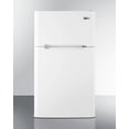 thumbnail image 1 of Summit 19" Wide 2-Door Refrigerator/Freezer - White, 1 of 4