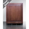 thumbnail image 1 of Summit Ct663bkbiif 24 Inches Wide 5.1 Cu. Ft. Panel Ready Compact Refrigerator Freezer Combo -, 1 of 4