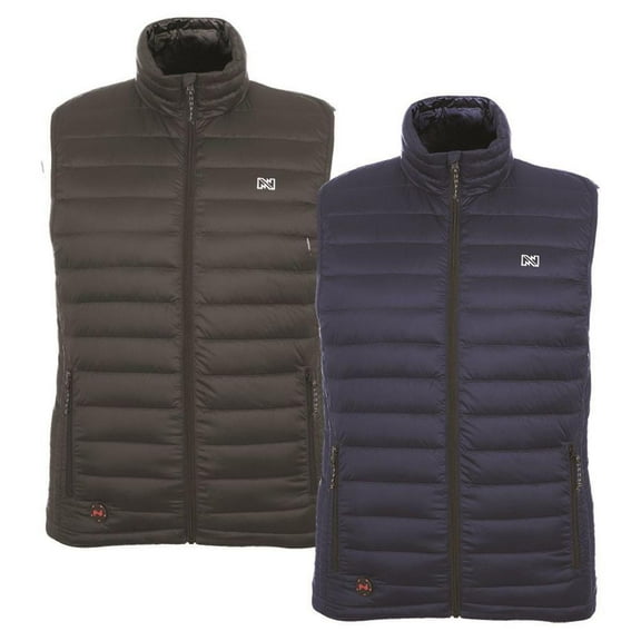 Mobile Warming-MWJ19M10-01-07 Summit Heated Vest 12 Volt Mens Black 3XL