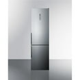 thumbnail image 1 of Summit FFBF192SSIMLHD 1.3A Frost Free Bottom Freezer with Installed Icemaker & Fingerprint-Free Stainless Look Doors, 1 of 1