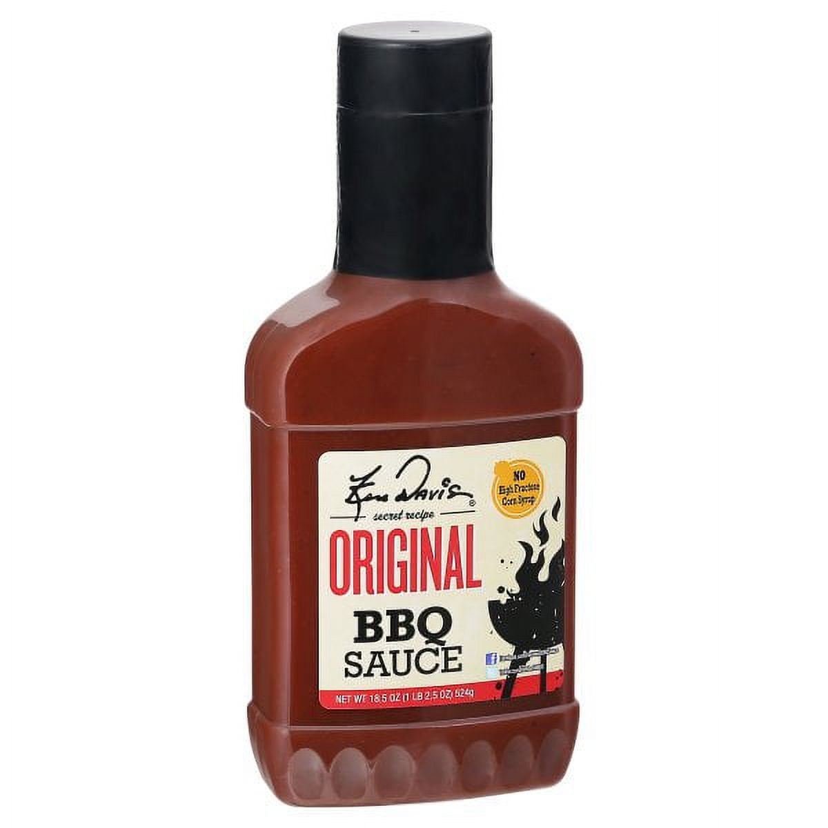 Summit Foods Ken Davis BBQ Sauce, 18.5 oz
