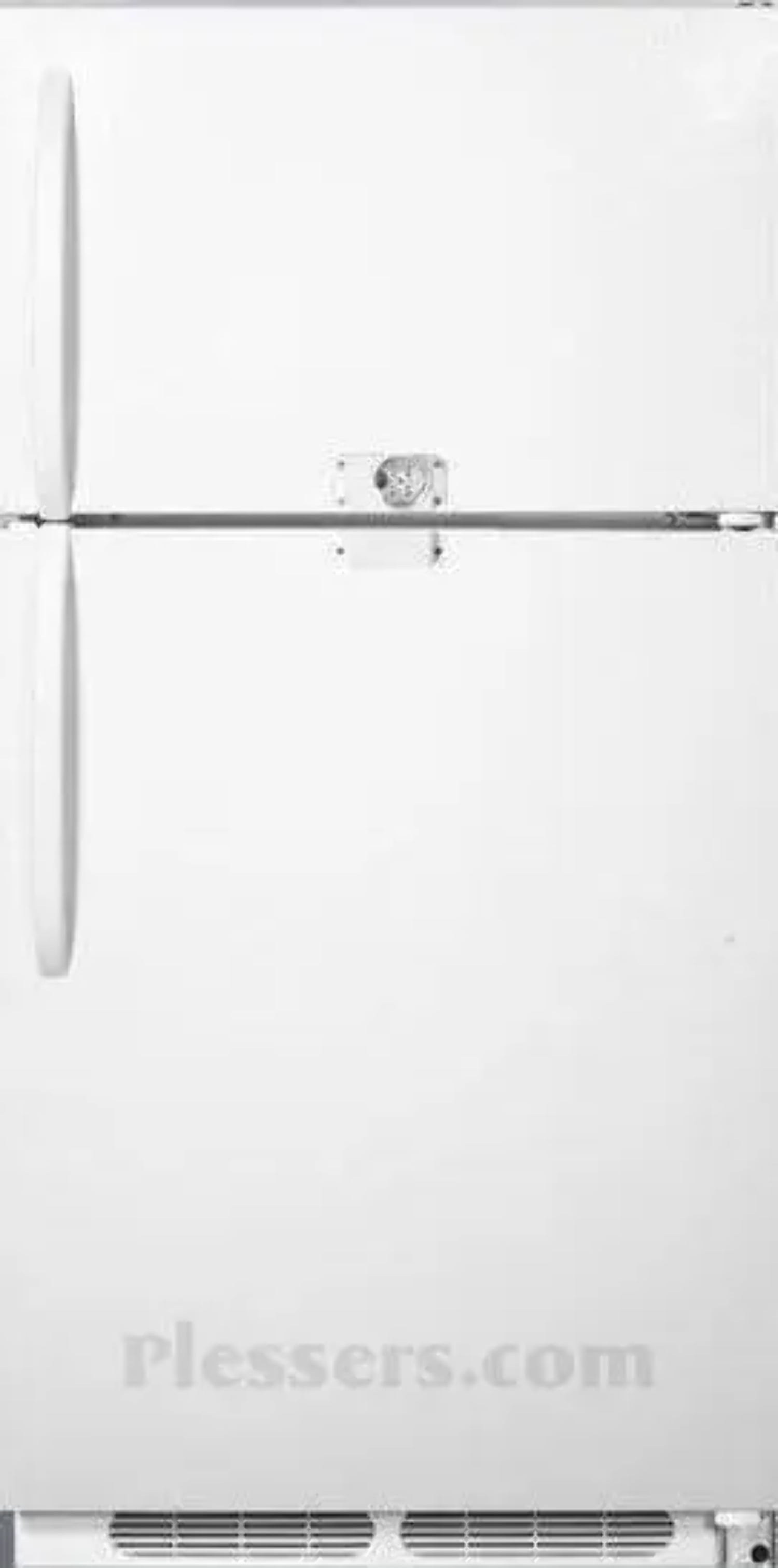 Summit Commercial CTR18WLLF2LHD 30 in. Wide Top Freezer Refrigerator, White - 1.1A