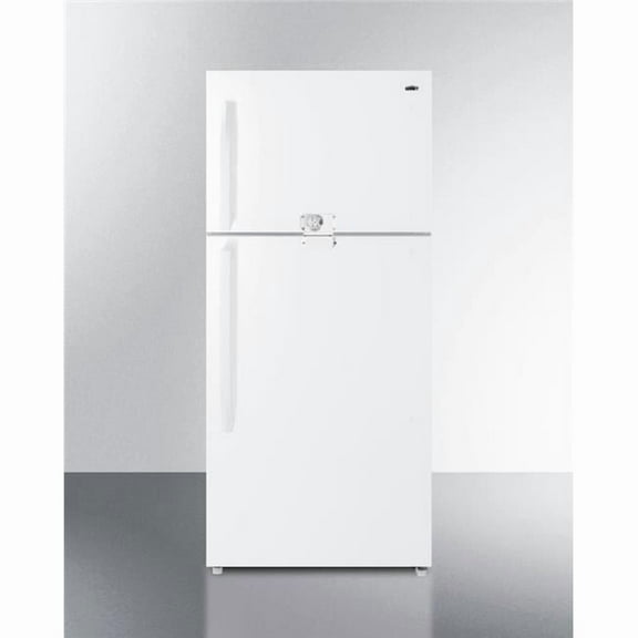 Summit Commercial CTR18WLLF2 30 in. x 18.0 cu.ft. Top Freezer Refrigerator, White
