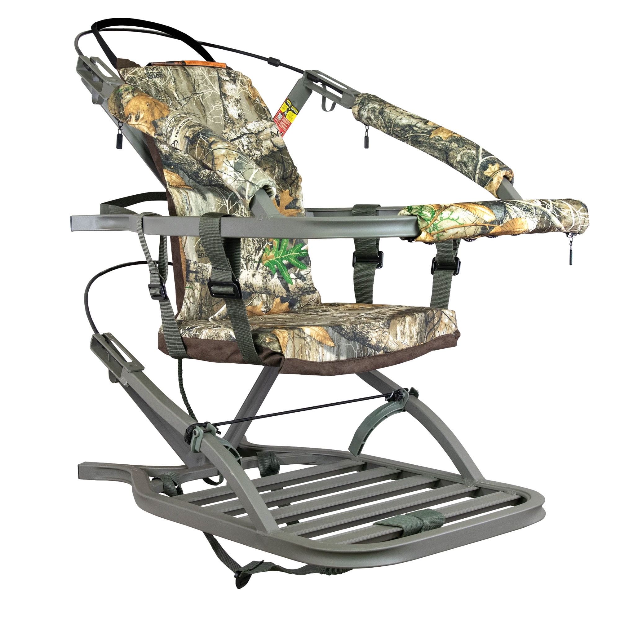 Summit Goliath SD Lightweight Portable Climbing Treestand, Realtree EDGE