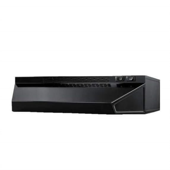 Summit 20 In. Under Cabinet Range Hood, Black