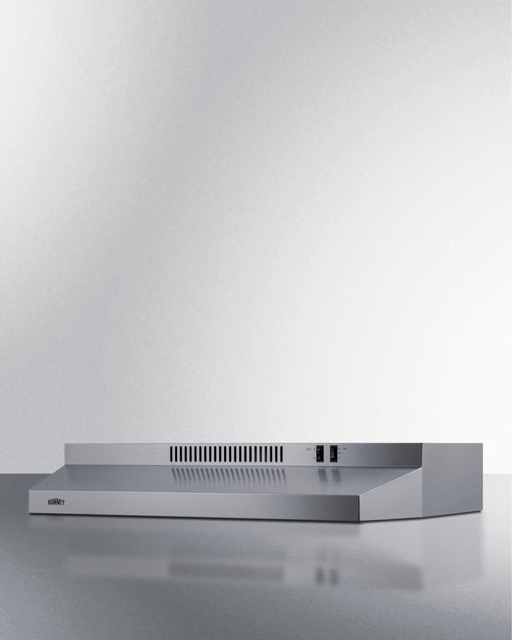 30" Stainless Steel Convertible Under Cabinet Range Hood