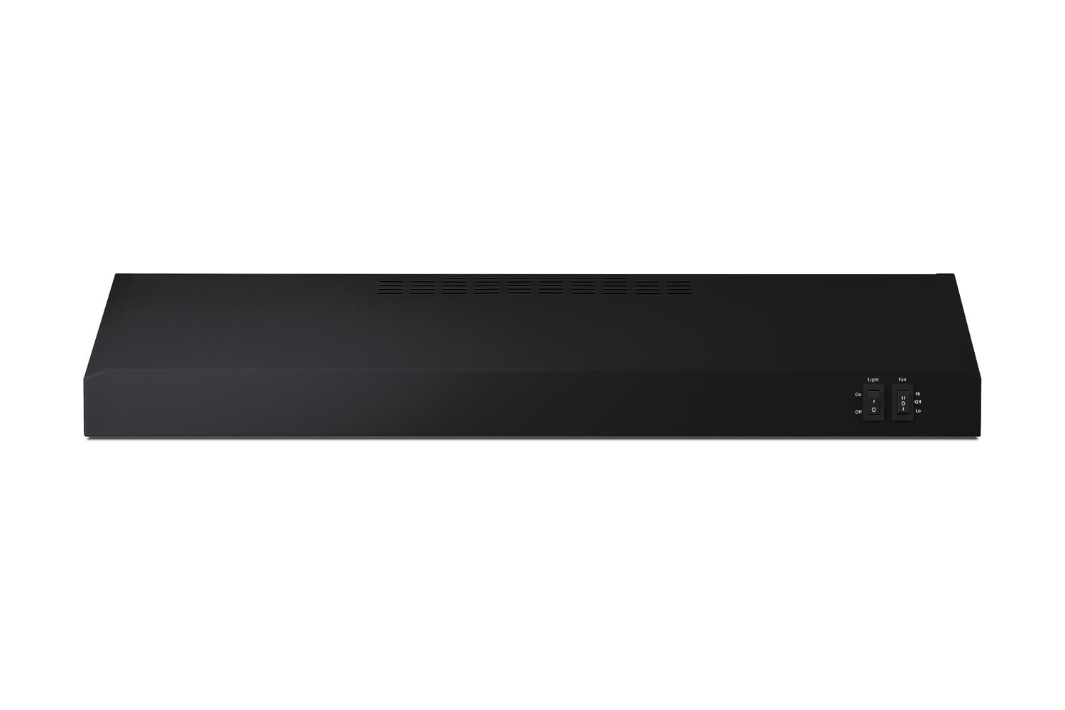 Summit 30" Under Cabinet Convertible Range Hood - Black