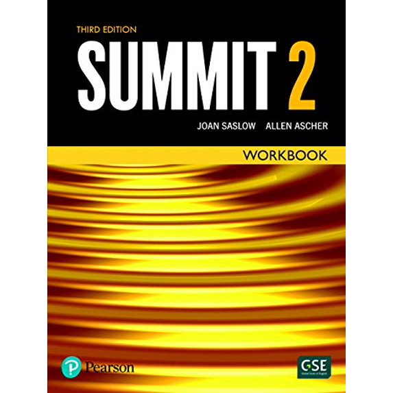 Pre-Owned Summit Level 2 Workbook (Paperback) by Joan Saslow, Allen Ascher