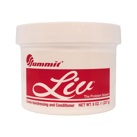 Summit Liv The Problem Solver Creme Hair Dressing and Conditioner 8 Oz., Pack of 2