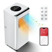 MF Studio 10000BTU ASHRAE Portable Air Conditioner with APP/Remote Control, 4-in-1 Standing AC with Cooler, Heater, Dehumidifier, Fan, Covers up to 450 Sq. Ft
