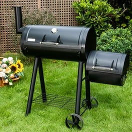 Vebreda Outdoor BBQ Grill Charcoal Barbecue Pit Backyard Meat Cooker Smoker