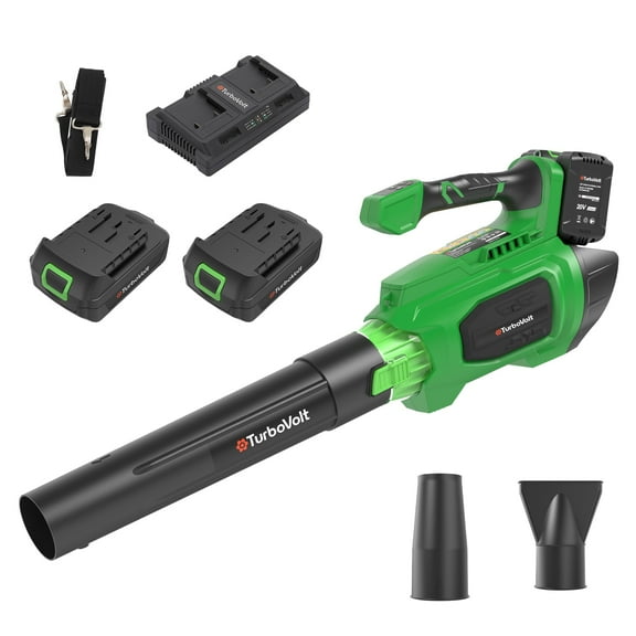 MF Studio 40V Cordless Leaf Blower, 620CFM 150MPH Electric Blower with Brushless Motor for Patio Cleaning & Lawn Care, Includes 25.0Ah Batteries and Charger