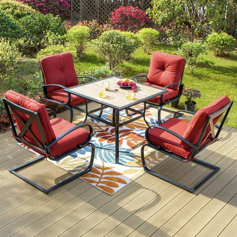 Dining Chairs Red Porch Rocking Chairs Summit Living 5-Piece