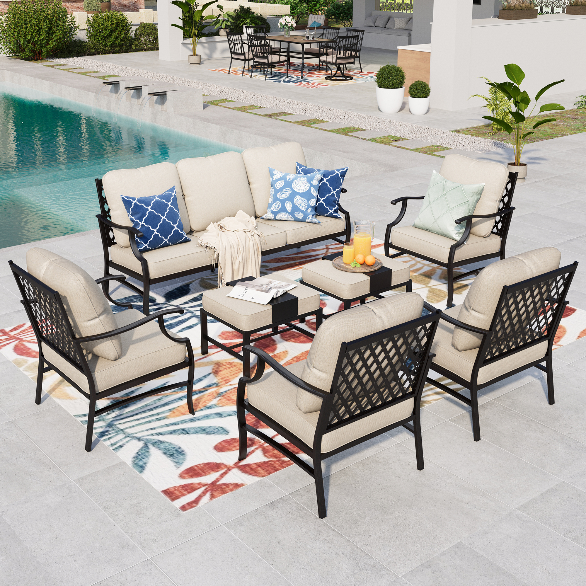 Patio Conversation Sets Home Depot Patio Couch Outdoor Sofas