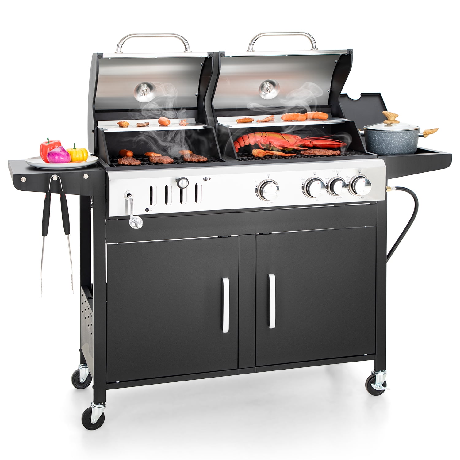 Expert Grill 1-Burner Tabletop Propane Gas Griddle - Yahoo Shopping