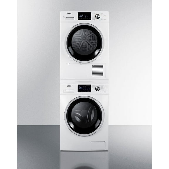 Washer/Heat Pump Dryer Combination