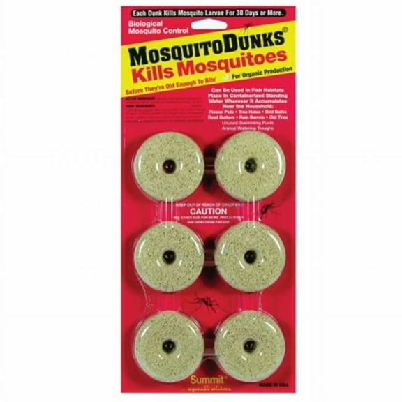 Summit Mosquito Dunks 6-cd B.t. Var. Israelensis