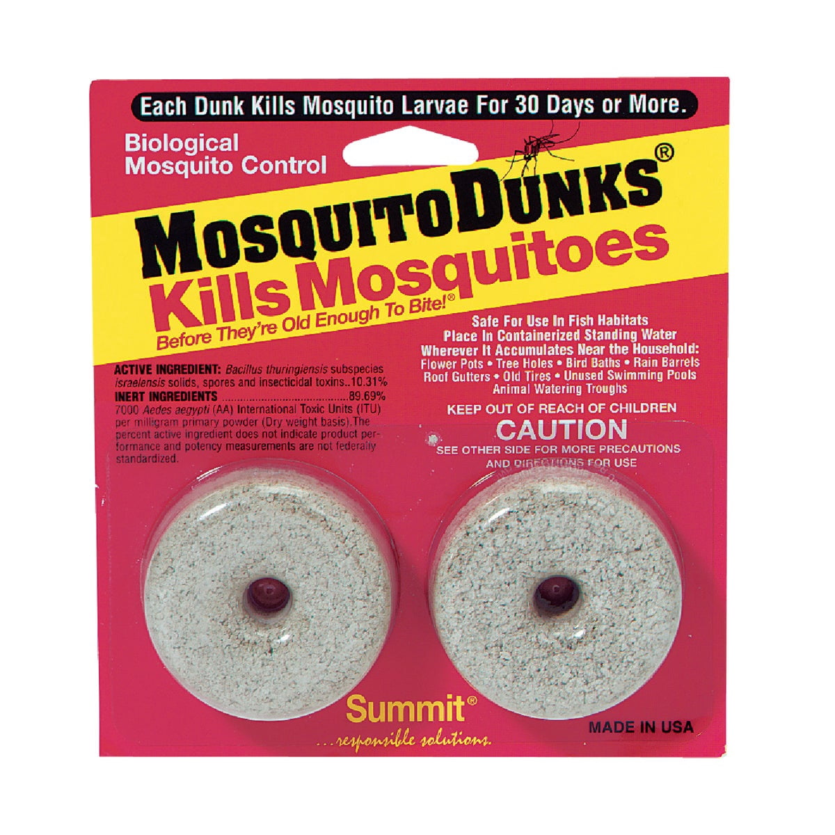 Summit Mosquito Dunks Mosquito Dunk 2 / Pack