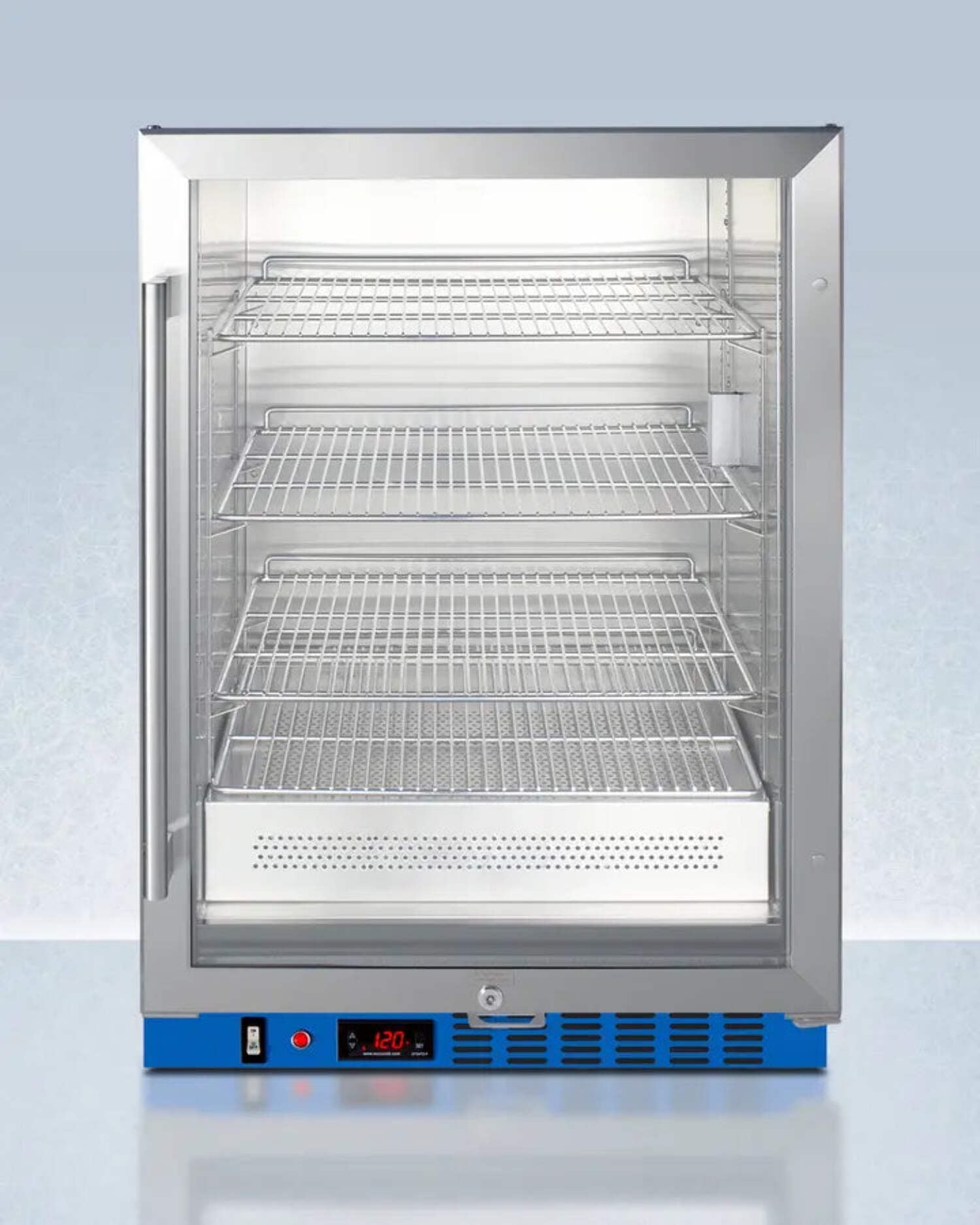 Accucold PTHC65GUC 24" Undercounter Glass Door Blanket Warmer, 4.57 Cu.Ft., 90º -140ºF