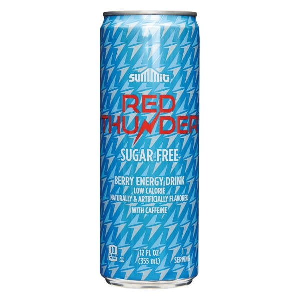 Summit Red Thunder Sugar Free - 12 fl oz - (Pack of 2) - Walmart.com