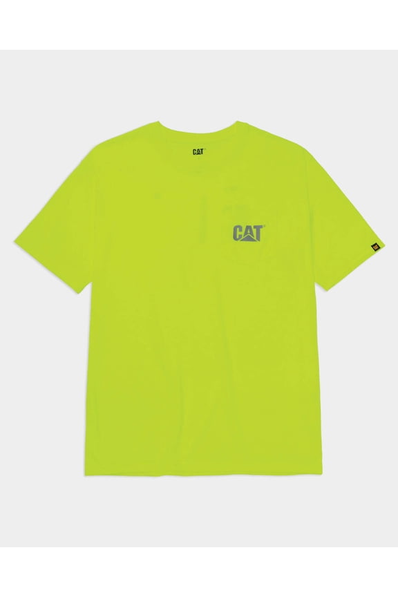 Men's Trademark Hi-Vis Pocket T-Shirt | CAT® WORKWEAR
