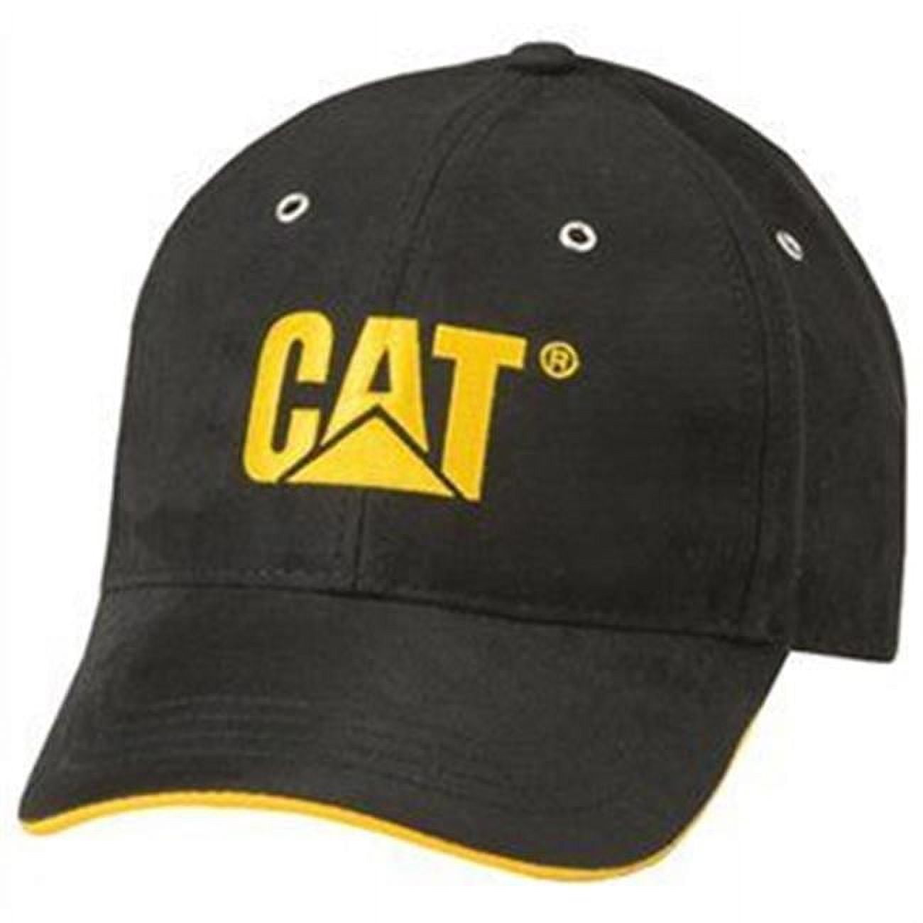 Summit Resource International CAT Micro Suede Baseball Cap, Black ...