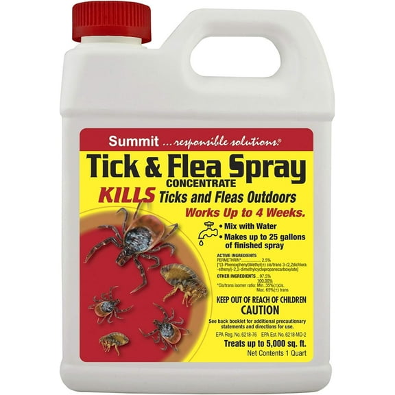 Summit 1 Qt. Concentrate Tick & Flea Killer 018-6