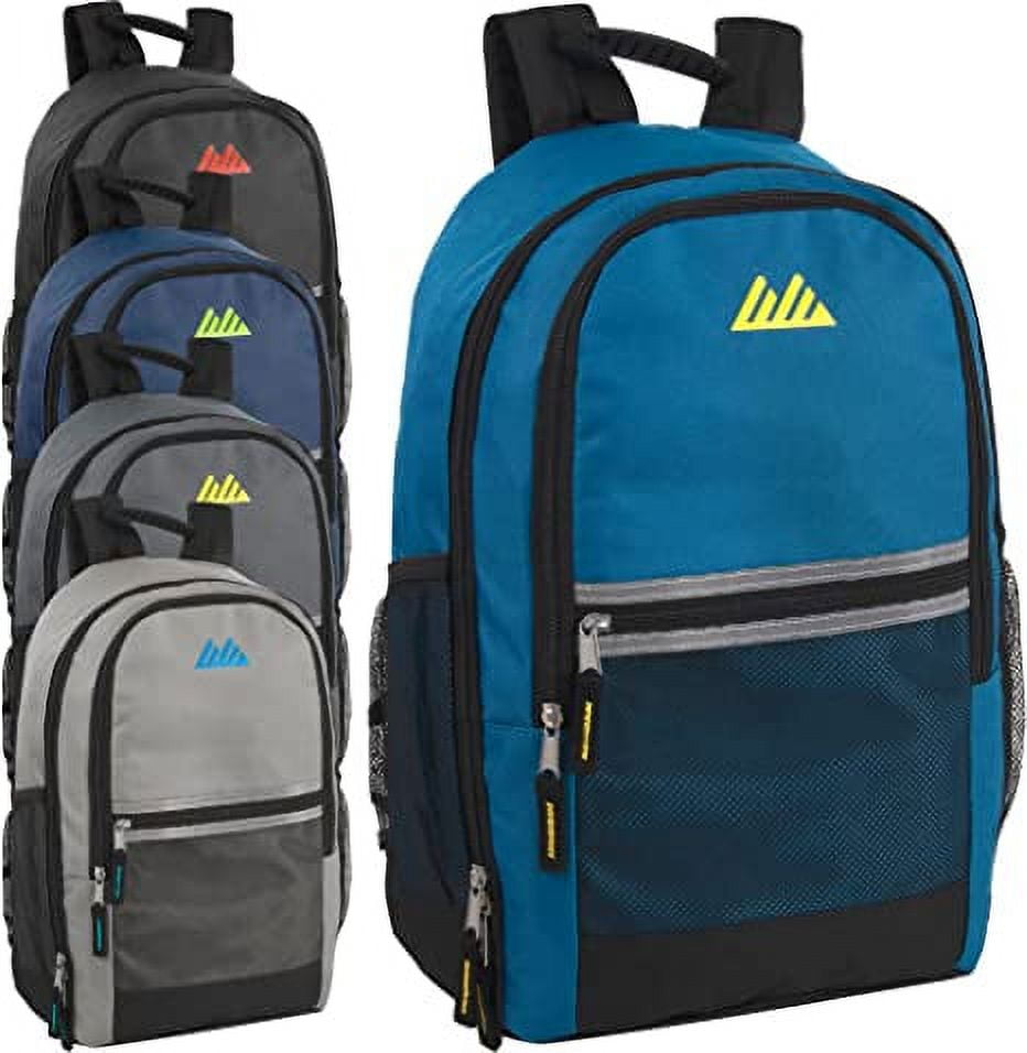 Summit Ridge 24 Pack Backpack Bulk Reflective Backpacks for High School