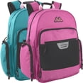 thumbnail image 1 of Summit Ridge 24 Pack Mesh Zippered Pocket, Rubber Grip Handle 18 Inch Laptop Backpacks, Padded Shoulder Straps for Travel, Commute, 1 of 8