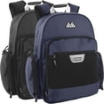 thumbnail image 1 of Summit Ridge 24 Pack Mesh Zippered Pocket, Rubber Grip Handle 18 Inch Laptop Backpacks, Padded Shoulder Straps for Travel, Commute, 1 of 8