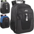 thumbnail image 1 of Summit Ridge 24 Pack Multi Mesh Pocket, Rubber Grip Handle 18 Inch Backpacks, Padded Shoulder Straps for Travel, Commute, 1 of 8