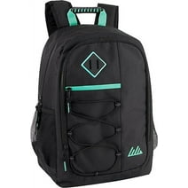 Summit Ridge Bungee Backpack With 17" Laptop Pocket, Black