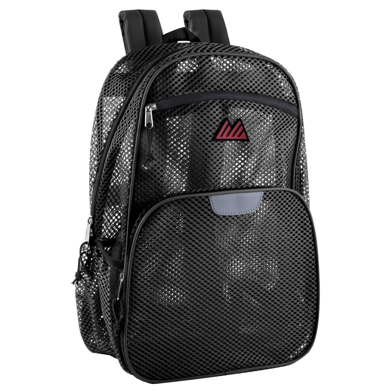 バッグ Rest&Recreation LOGO MESH BACKPACK BLACK Rest&Recreation