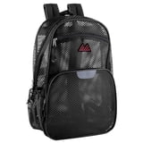 Summit Ridge Color Summit Ridge Adult's Book Bag Mesh Backpack, Black - Walmart.com