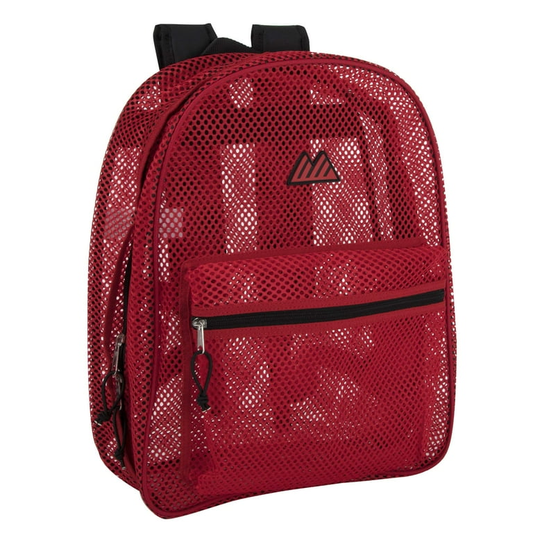 Red backpacks for school store